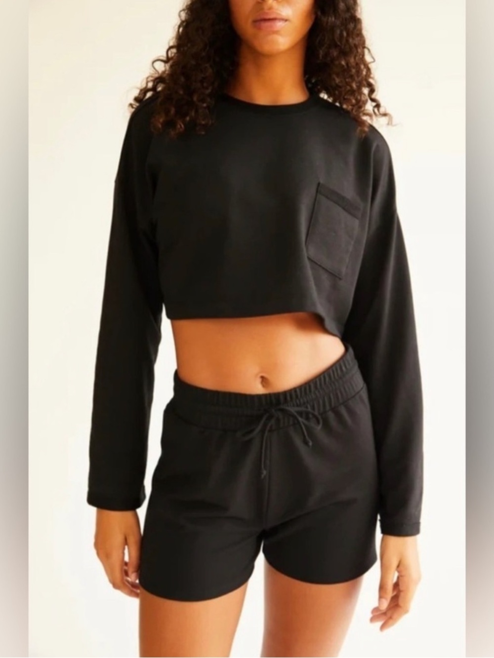Free people sunny set in black - size small - NWT